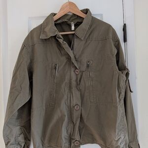 Mur Mur Women's Green Army Jacket Size Large